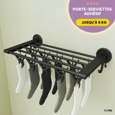 Porte-serviettes adhésif YL796