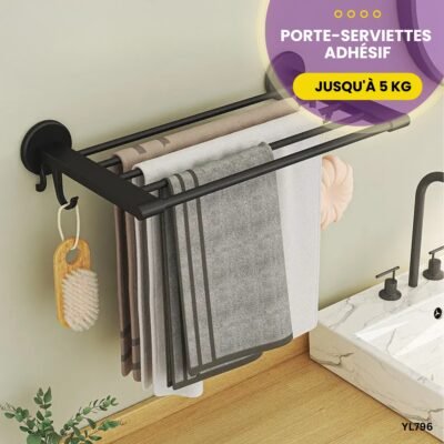 Porte-serviettes adhésif YL796