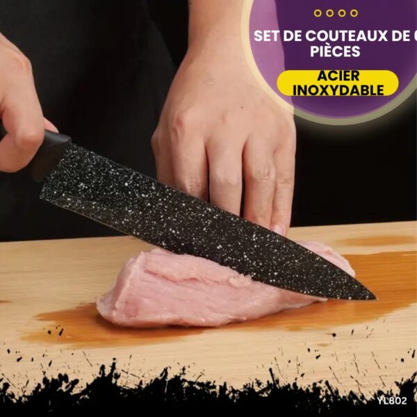 Set de couteaux de 6 pièces YL802 – Image 5