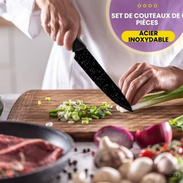 Set de couteaux de 6 pièces YL802 – Image 3