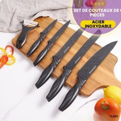 Set de couteaux de 6 pièces YL802