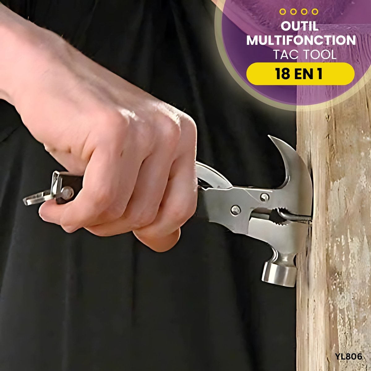 Outil multifonction 18 en 1 TAC Tool YL806 – Image 4