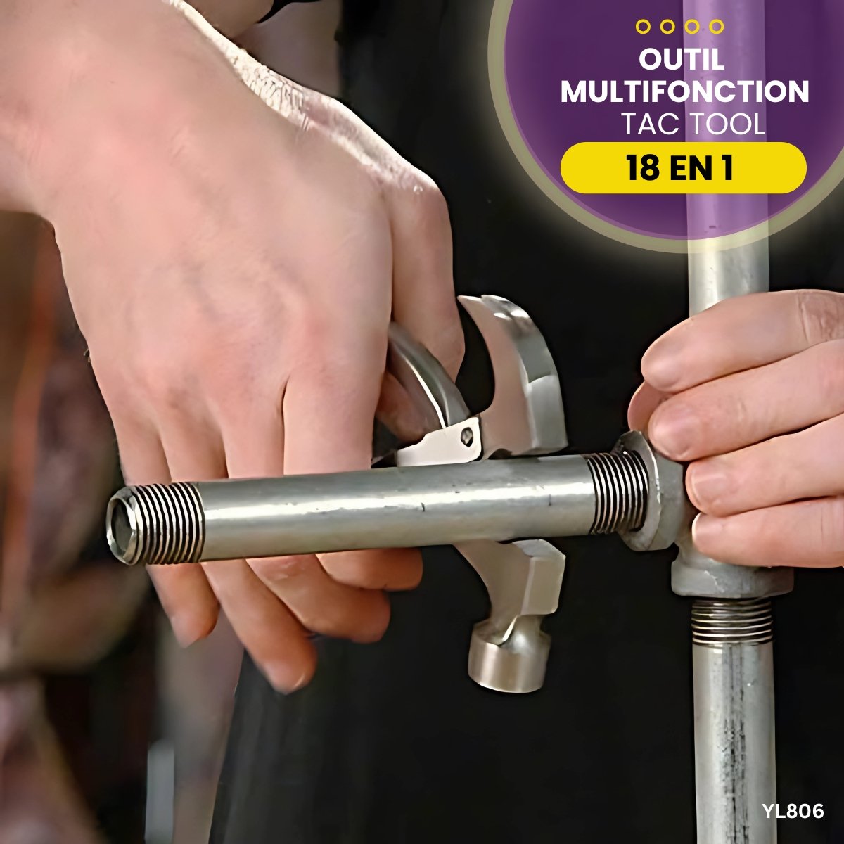Outil multifonction 18 en 1 TAC Tool YL806 – Image 3