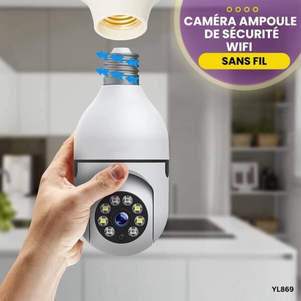 Caméra ampoule de sécurité YL869