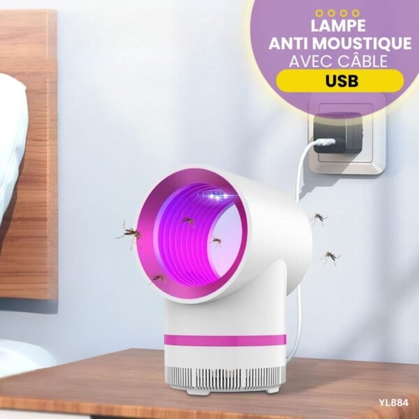 Lampe anti moustique USB YL884 – Image 3