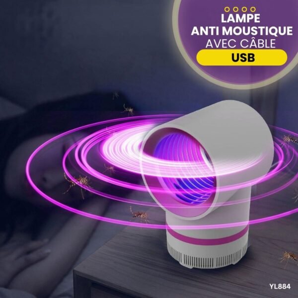 Lampe anti moustique USB YL884 – Image 4