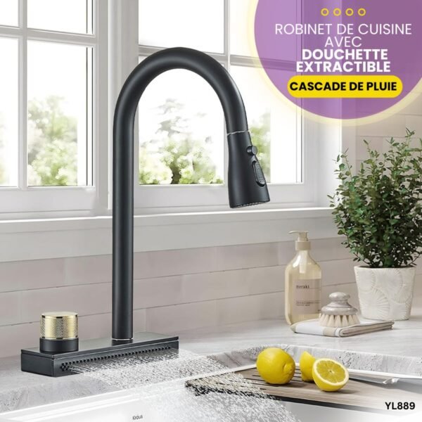 Robinet de cuisine extractible YL889 – Image 2