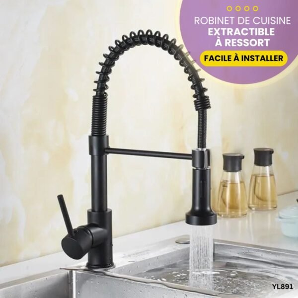 Robinet de cuisine extractible YL891 – Image 2