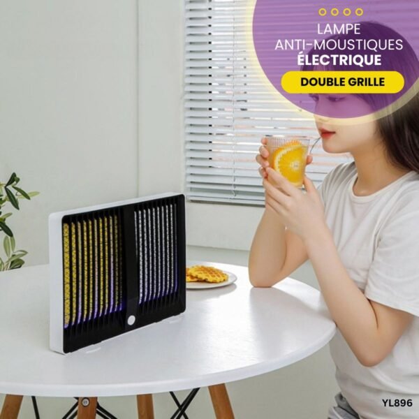 Lampe Anti-moustiques double grille YL896 – Image 2