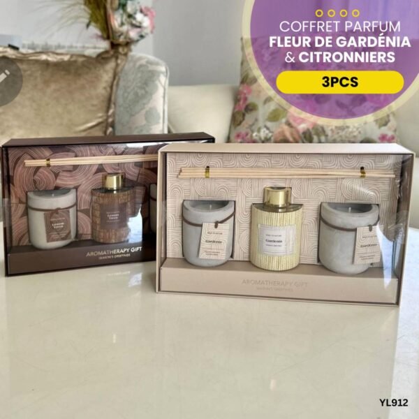 Coffret Parfum Gardénia Ou Citronniers YL912 – Image 5