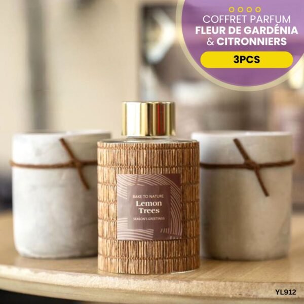 Coffret Parfum Gardénia Ou Citronniers YL912 – Image 2