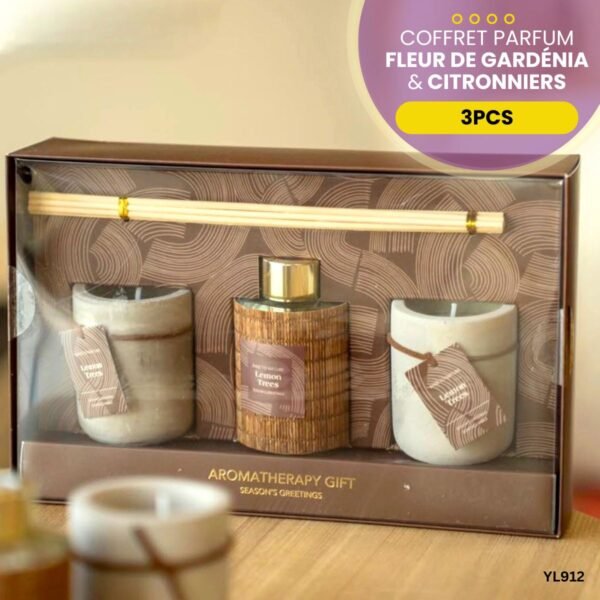 Coffret Parfum Gardénia Ou Citronniers YL912