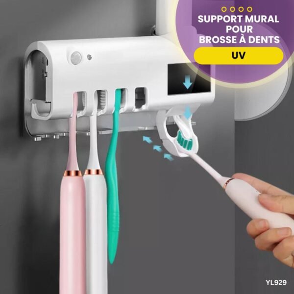 Support Mural pour Brosse à dents UV YL929 – Image 3