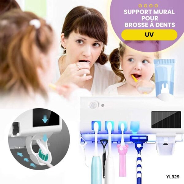 Support Mural pour Brosse à dents UV YL929 – Image 2