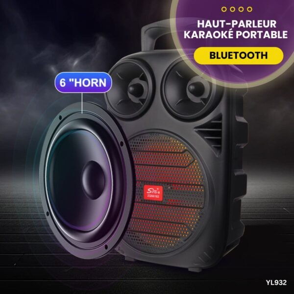 Haut-Parleur Karaoké Bluetooth YL932 – Image 3