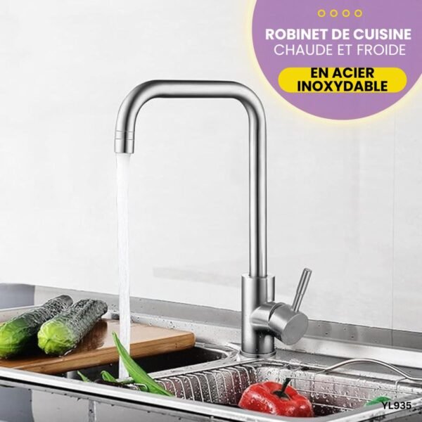 Robinet De Cuisine En Acier Inoxydable YL935