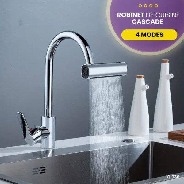 Robinet de cuisine cascade 4 Modes YL936