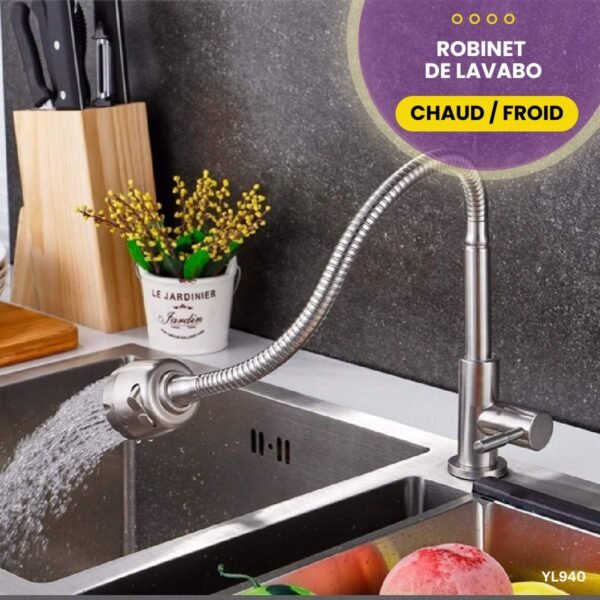 Robinet de lavabo d'eau Chaude et Froide  YL940