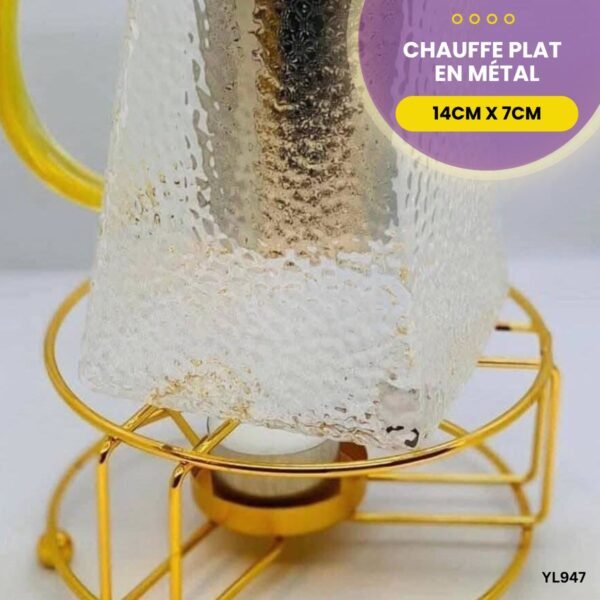 Chauffe plat en métal YL947 – Image 4