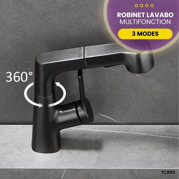 Robinet lavabo Multifonction VIGO YL950 – Image 4
