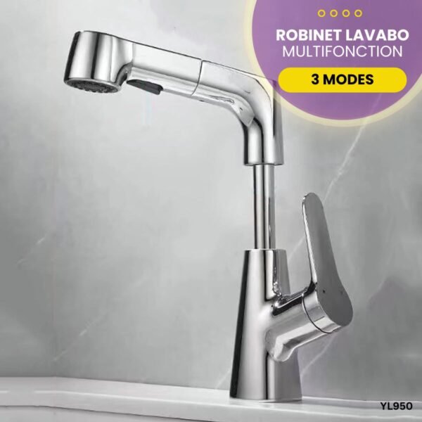 Robinet lavabo Multifonction VIGO YL950