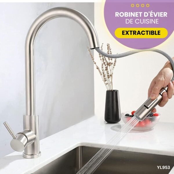 Robinet d'évier de cuisine VIGO YL953 – Image 3