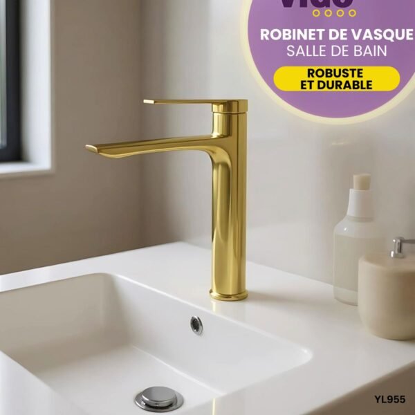 Robinet de vasque salle de bain VIGO YL955 – Image 3