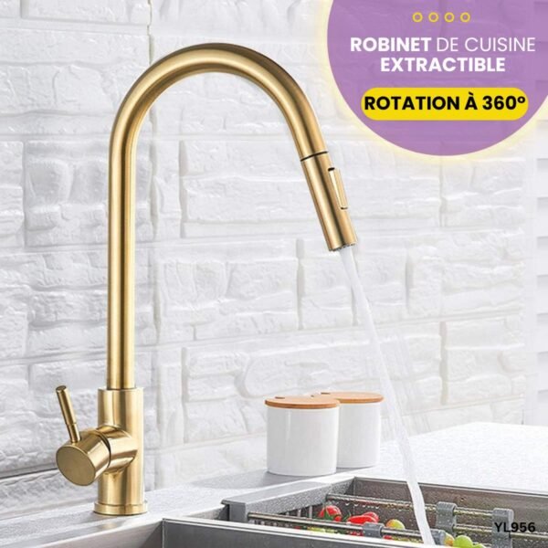 Robinet de cuisine extractible VIGO YL956 – Image 2