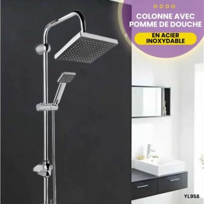 Colonne avec pomme de douche YL958