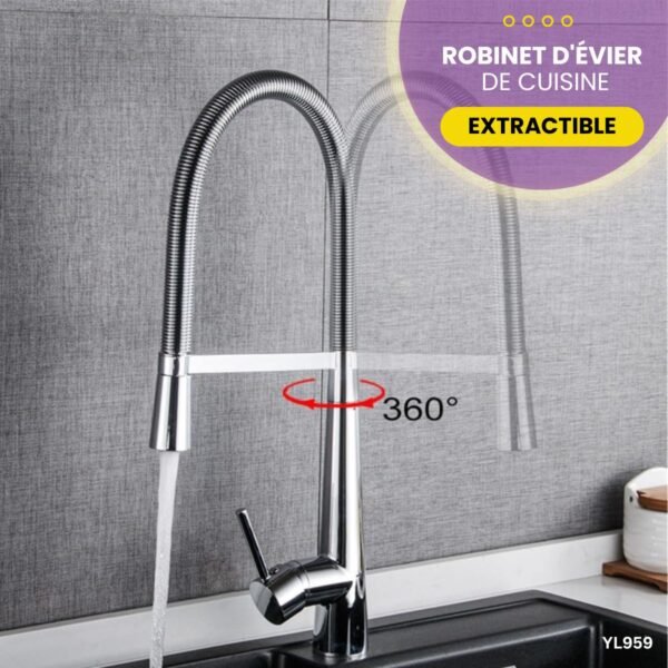 Robinet d'évier de cuisine YL959 – Image 4