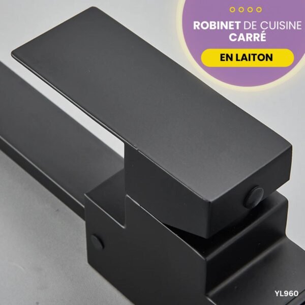 Robinet de cuisine carré YL960 – Image 6