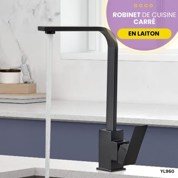 Robinet de cuisine carré YL960