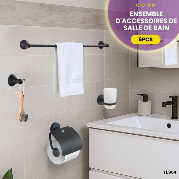 Set d'accessoires de salle de bain YL964 – Image 4