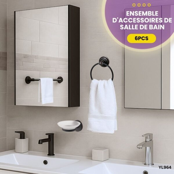 Set d'accessoires de salle de bain YL964 – Image 2