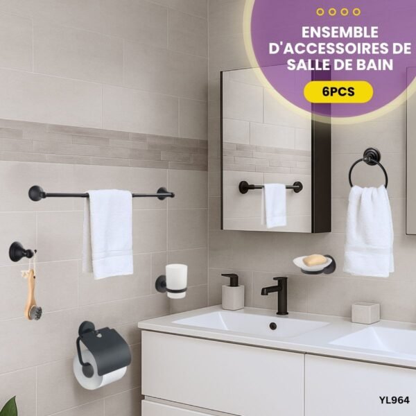 Set d'accessoires de salle de bain YL964