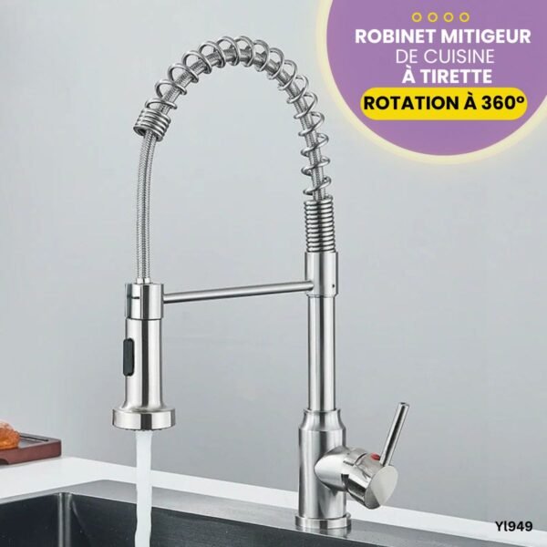 Robinet mitigeur de cuisine VIGO YL949 – Image 3