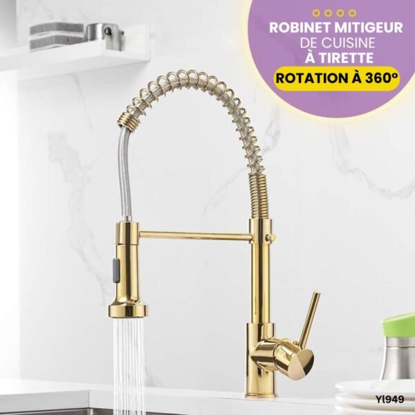 Robinet mitigeur de cuisine VIGO YL949