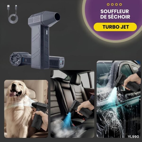 Souffleur de séchoir turbo jet YL990 – Image 2