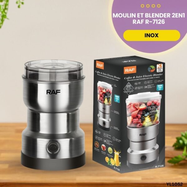 Moulin et Blender 2EN1 RAF R-7126 YL1052 – Image 3