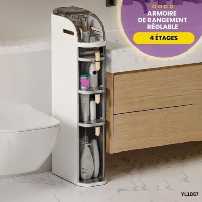 Armoire de rangement réglable 4 étages YL1057