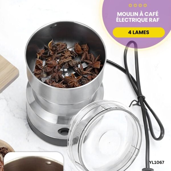 Moulin à café électrique RAF à 4 lames YL1067 – Image 2