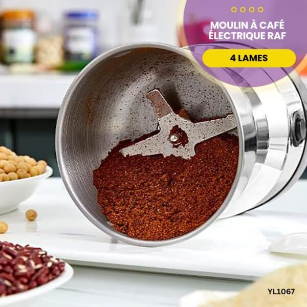 Moulin à café électrique RAF à 4 lames YL1067 – Image 3