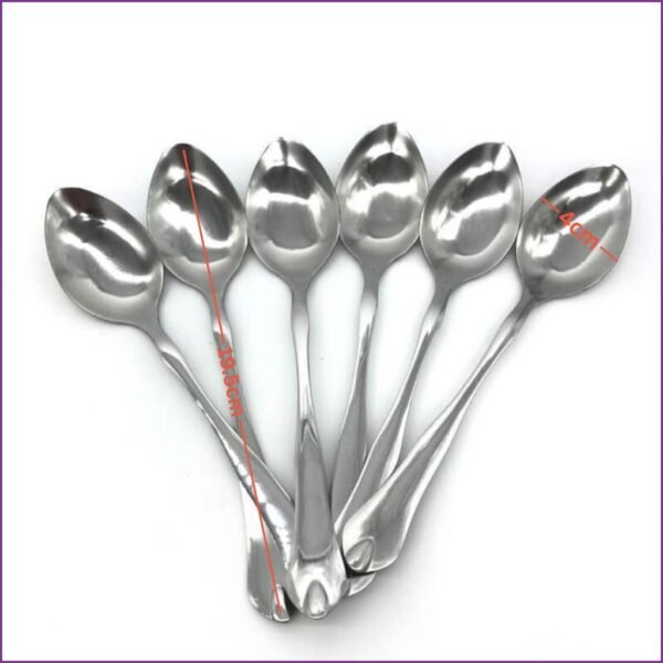 Lot de 6 cuillères à soupe YL1078 – Image 2