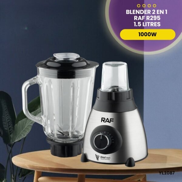 Blender 2 en 1 RAF R295 1.5 Litres YL1087 – Image 2