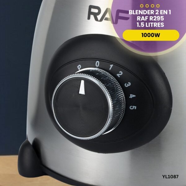 Blender 2 en 1 RAF R295 1.5 Litres YL1087 – Image 3