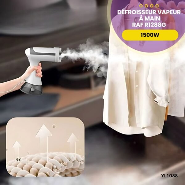 Défroisseur Vapeur à Main RAF R1288G YL1088 – Image 2