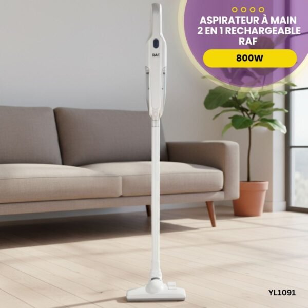 Aspirateur à main 2 en 1 rechargeable RAF YL1091 – Image 2