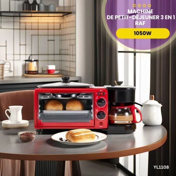 Machine de petit-déjeuner 3 En 1 RAF R.5308R YL1108 – Image 2