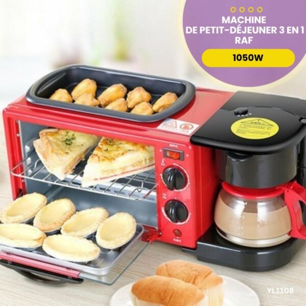Machine de petit-déjeuner 3 En 1 RAF R.5308R YL1108 – Image 3