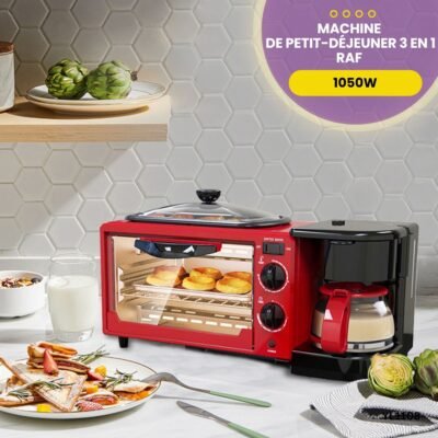 Machine de petit-déjeuner 3 En 1 RAF R.5308R YL1108